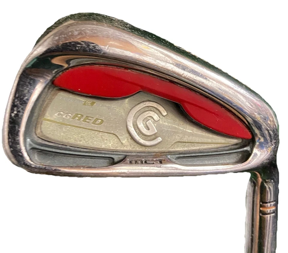 Cleveland CG Red MCT 6 Iron Men's RH S300 Stiff Steel 37" New Midsize Grip Nice - Image 1 of 4