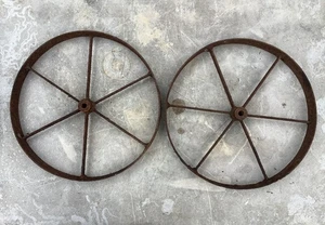 stationary engine Light Duty trolley wheels. - Picture 1 of 2