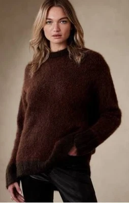 NWT Banana Republic Andi Oversized Alpaca Blend Sweater Size M  - Image 1 of 4