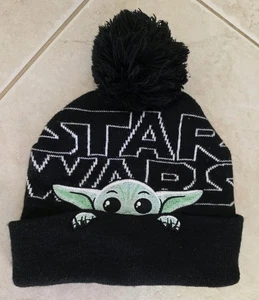 STAR WARS HAT BLACK BEANIE - Picture 1 of 3