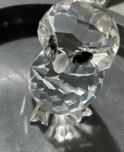 Swarovski Silber Kristall Eule Eule 1,5" Figur mit Box 7636 NR000001 mit Box. - Bild 1 von 10