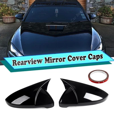 1 пара чехлов на зеркала заднего вида для Golf MK7 MK7.5 GTI GTD R 2014-2019 стиль гудка - Изображение 1 из 4