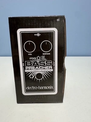 New Electro-Harmonix EHX Bass Preacher Bass Guitar Compressor - Image 1 of 2