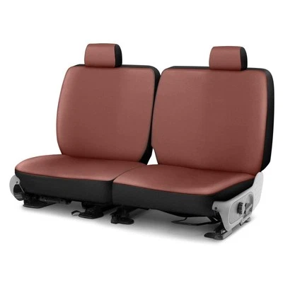 For Audi S7 Sportback 24 Saddleman Leatherette 2nd Row Brown Custom Seat Covers - Image 1 of 4
