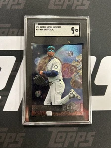 Fleer Skybox Metal Universe 1996 béisbol Ken Griffey Jr #107 SGC 9 - Imagen 1 de 1