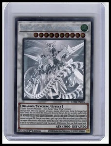 1st Ed LD: Synchro Storm #LED8-DE005 Crystal Clear Wing Synchro Dragon Ghost - Bild 1 von 2