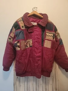 Vintage Izzi Outerwear Jacket Size S Button Up / Zip  - Picture 1 of 13