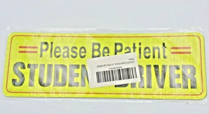 Magnetic Sign Student Driver Reflective 3 pc - Bild 1 von 3