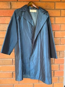 Rebecca Moses Seiden Abendmantel Bergdorf Goodmans türkis Damen Größe 42 Vintage - Bild 1 von 15