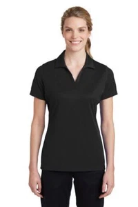 Sport Tek LST640 Women's Polo Micro Mesh Breathable Performance Plain Blank - Picture 1 of 19