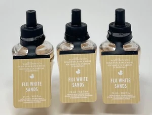 3 BATH & BODY WORKS FIJI WHITE SANDS WALLFLOWER FRAGRANCE REFILL BULB PLUG IN - Picture 1 of 4