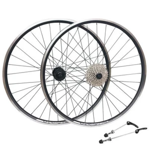 29" (ETRTO 622x19) MTB Bike Front Rear Wheel Set 7/8/9/10 Speed Rim/Disc Brake - Picture 1 of 9