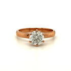 1.21 Carat Solitaire Diamond Engagement Ring Round Brilliant H - I1 GIA Cert