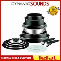 Tefal Essential Cookware Set - Black, 5 Pieces | eBay