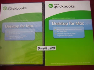 INTUIT QUICKBOOKS DESKTOP 2019 FOR MAC FULL DVD RETAIL BOX =NEW LIFTIME LICENSE= - Picture 1 of 8