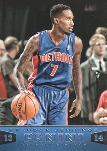 2013-14 Panini Basketball #75 Brandon Jennings