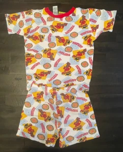 Scooby Doo Youth Teen Kids Boys Size 12 Red Sleepwear Pajama Set PJs shorts - Picture 1 of 13