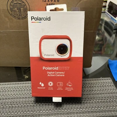Polaroid iD757 Sport Action Waterproof Camcorder HD Video Camera - NEW OPEN - Image 1 of 4