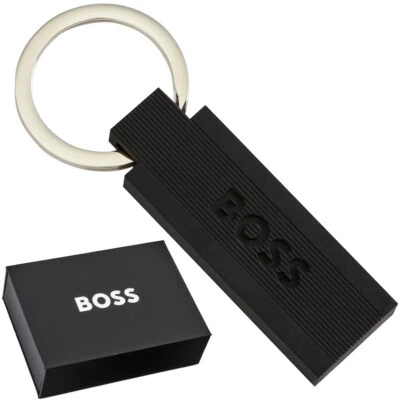 HUGO BOSS Llavero Anillo Llave Llavero Auto Casa Apartamento - Imagen 1 de 4