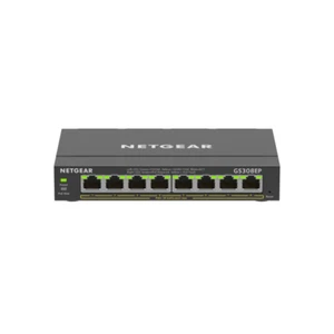 Netgear GS308EP-100NAS 8 Port Gigabit PoE+ SmartManaged Plus Ethernet Switch - Picture 1 of 5