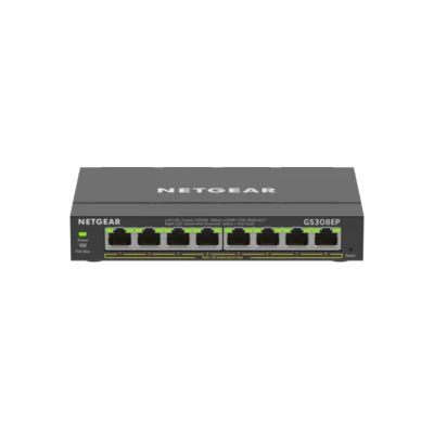 Netgear GS308EP-100NAS 8 Port Gigabit PoE+ SmartManaged Plus Ethernet Switch - Image 1 of 4