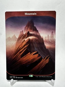 MTG Mountain Unstable 215/216 Full Art Land - Picture 1 of 1