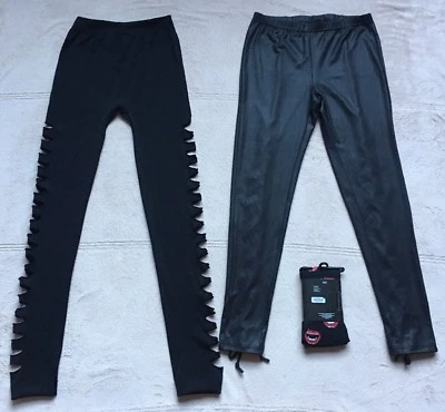 Леггинсы Spirit Brand для Хэллоуина, с вырезом по бокам, на шнуровке и завязке сзади, размер средний - Изображение 1 из 4