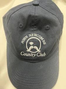Gorra John Newcombe Country Club Correa Trasera Legendaria Azul Marino Ajustable - Imagen 1 de 5