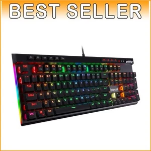 VATA Waterproof Mechanical Keyboard - RGB Backlighting & 50M Keystroke Lifespan - Picture 1 of 11