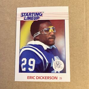 1988 Eric Dickerson Starting Lineup Card