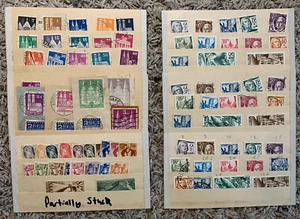 HUGE GERMANY STAMP LOT IN SMALL STOCK FOLDERS WURTTEMBERG, BERLIN, SOCK ON NOSE - Picture 1 of 7