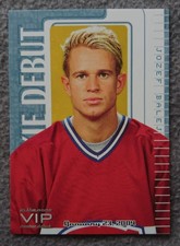 2003-04 In the Game VIP Rookie Debut #110 - Jozef Balej /56