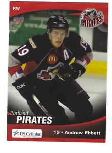 2007-08 Portland Pirates (AHL) Andrew Ebbett (EHC München) - Picture 1 of 1