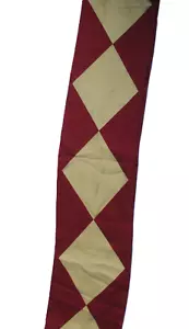 Echo Silk Harlequin Large Diamond and Tassel Fringe Crochet Scarf NEW with Tag - Picture 1 of 7