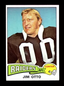1975 Topps #497 Jim Otto Raiders sehr guter Zustand - Bild 1 von 2