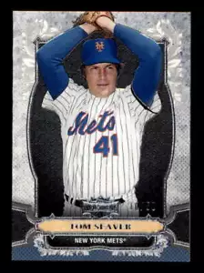 TOM SEAVER 2014 TRIPLE THREADS #23 ONYX PARALLEL #10/50 BF6509 - Picture 1 of 2