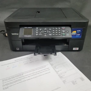 283 lifetime prints! Brother MFC-J480DW All-In-One Color Inkjet Printer w Ink - Picture 1 of 7