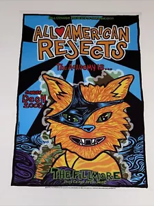All American Rejects Original 2005 Concert Poster San Francisco Fillmore - Picture 1 of 1