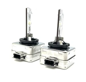 D1S Xenon HID Gas Discharge Headlight Bulbs Pair For Peugeot 508 2011-15 - Picture 1 of 14