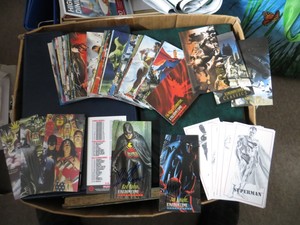 KINGDOM COME CARD FULL SET + SKETCH + CLASSICS + SIGNED BY ALEX ROSS & MARK WADE