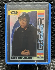 2024 Topps Chrome Star Wars LUKE SKYWALKER Insert GALACTIC GEAR #GG-5 - Picture 1 of 2