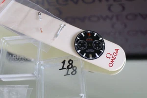 100% Genuine OMEGA Omega Dial for Seamaster Pro 600 Chronograph orange Seam word - Imagen 1 de 8