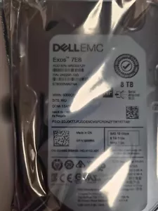 Dell 0N660 8TB 7.2k SAS 12Gbps 3.5" Hard drive ST8000NM014A See Description - Picture 1 of 3