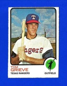 1973 OPC O-Pee-Chee BASEBALL HIGH #579 TOM GRIEVE NRMINT+ TEXAS RANGERS (SB1) - Picture 1 of 2