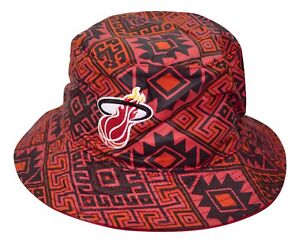 Miami Heat 47 Brand HWC NBA Emmer Bucket Style Basketball Cap Hat L/XL