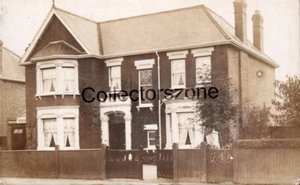 1908 17 Canadian Ave Catford London Real photo Postcard posted - Zdjęcie 1 z 2