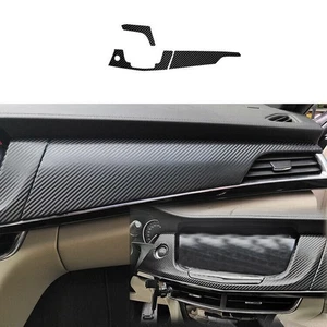 Panel de instrumentos de consola central adhesiva de fibra de carbono para Cadillac CT6 2016~2020 - Imagen 1 de 10
