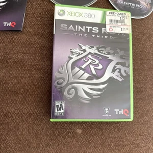 Saints Row: The Third (and the fourth disc,manual for the 3rd Xbox 360 2011 - Picture 1 of 6