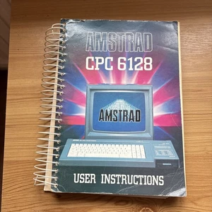 Vintage Amstrad CPC 6128 Instrukcja obsługi - Zdjęcie 1 z 4