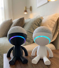 Cute Chibi Robot Stand for Amazon Echo Dot 4th Gen Minimalist Smart Speaker Hold